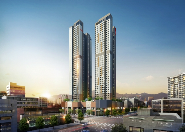 '부평 아이파크' 상업시설 투시도. 사진=HDC현대산업개발.