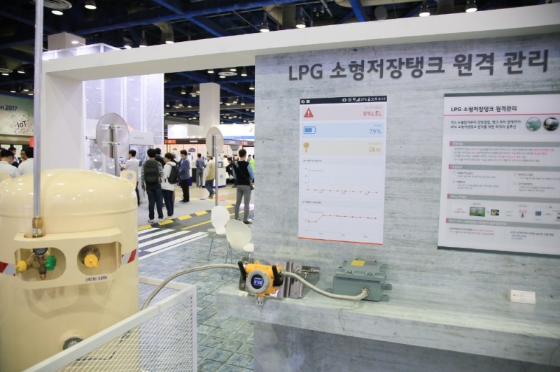 △지난해 열린 ‘사물인터넷 국제전시회’ 행사장 모습 / 사진=LG유플러스