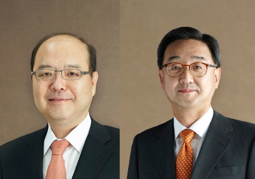 김원(좌), 김량 삼양홀딩스 부회장. 삼양사 제공