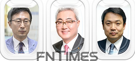 박영춘 SK그룹 부사장,김준SK이노베이션 사장, 정진행 현대자동차 사장 사진 각사=이창선 기자.