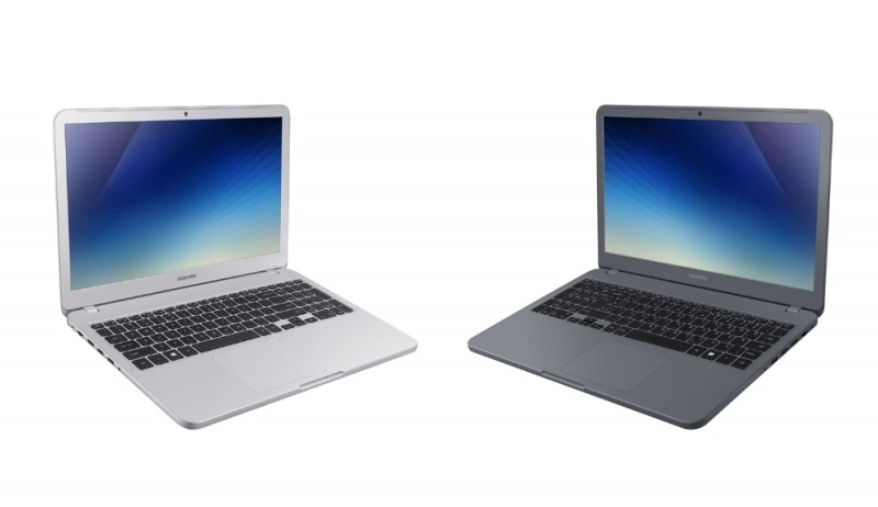 △‘삼성 노트북5 Metal’(왼쪽)과 ‘삼성 노트북5’ / 사진=삼성전자
