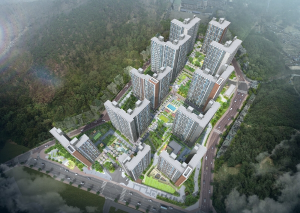 'e편한세상 금정산' 조감도. 사진=대림산업.