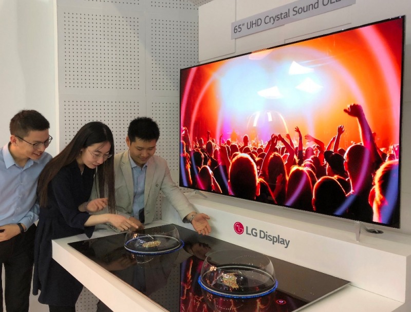 LG디스플레이 ‘CITE 2018’서 차세대 OLED 기술력 과시