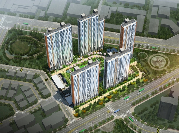 '인천도화 금감펜테리움 센트럴파크' 조감도. / 사진=금강주택.