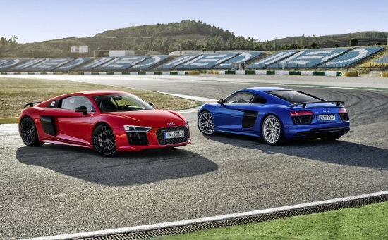 더 뉴 아우디 R8 V10 플러스 쿠페. 사진=아우디.