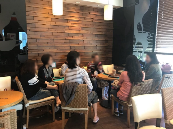 '래미안 목동아델리체' 고객 설명회 '래미안 톡톡' 진행 현장. / 사진=삼성물산.