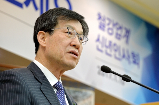 권오준 포스코 회장.