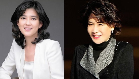 이부진 호텔신라 사장(좌)과 정유경 신세계백화점 총괄사장.