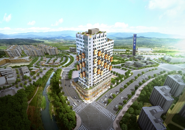 '신진주역세권 줌테라스' 조감도. / 사진=하나자산신탁.