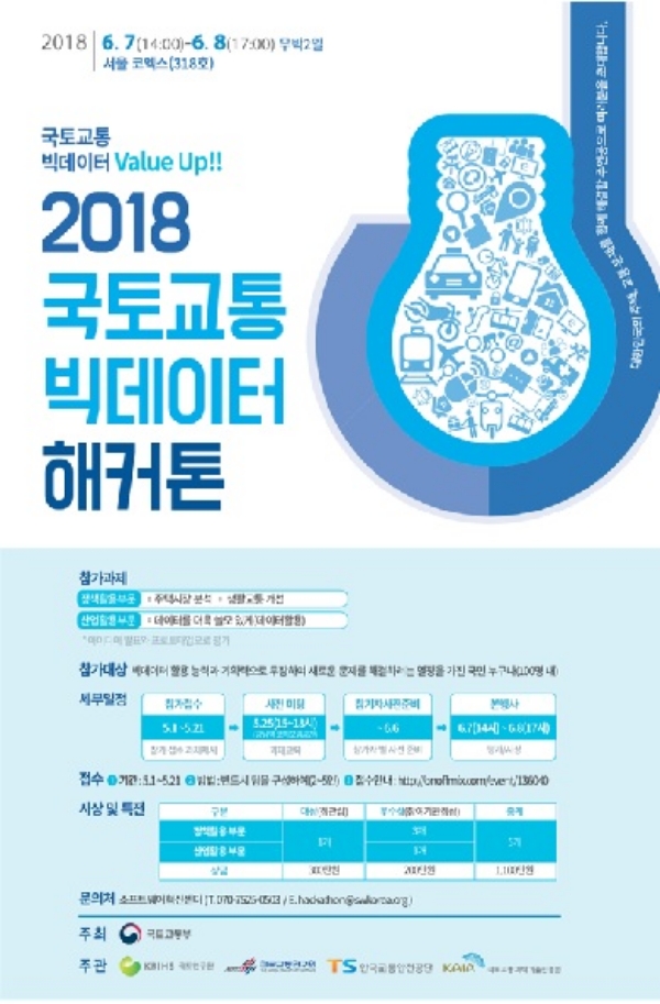 국토부 '제2회 국토교통 빅데이터 해커톤' 개최