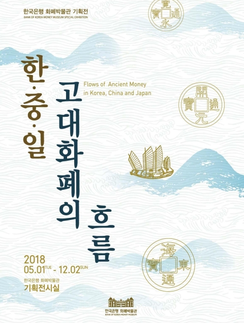 한국은행, 12월까지 '한·중·일 고대 화폐의 흐름' 展