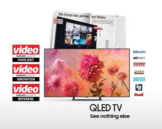 삼성 QLED TV, 해외 매체서 호평 이어져
