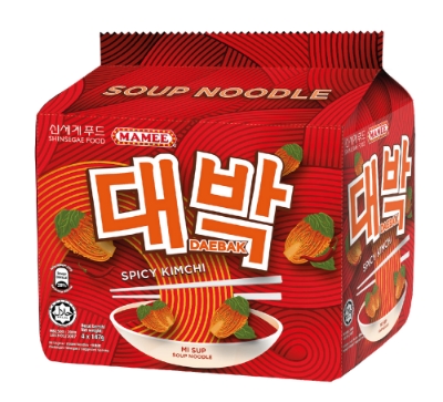 말레이시아에서 판매되고 있는 대박라면. 신세계푸드 제공
