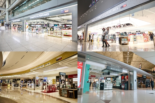 신라면세점 아시아 3대 공항 매장. 호텔신라 제공