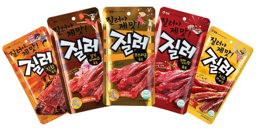 질러 육포. 샘표 제공