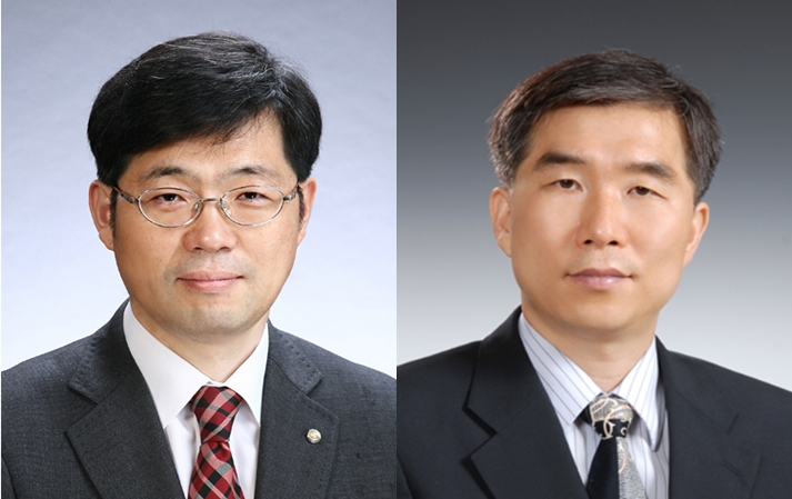 (왼쪽부터) 유상대 한국은행 부총재보와 정규일 부총재보 /사진제공=한국은행