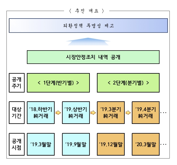 외환 순거래내역 단계적 공개...6개월→3개월