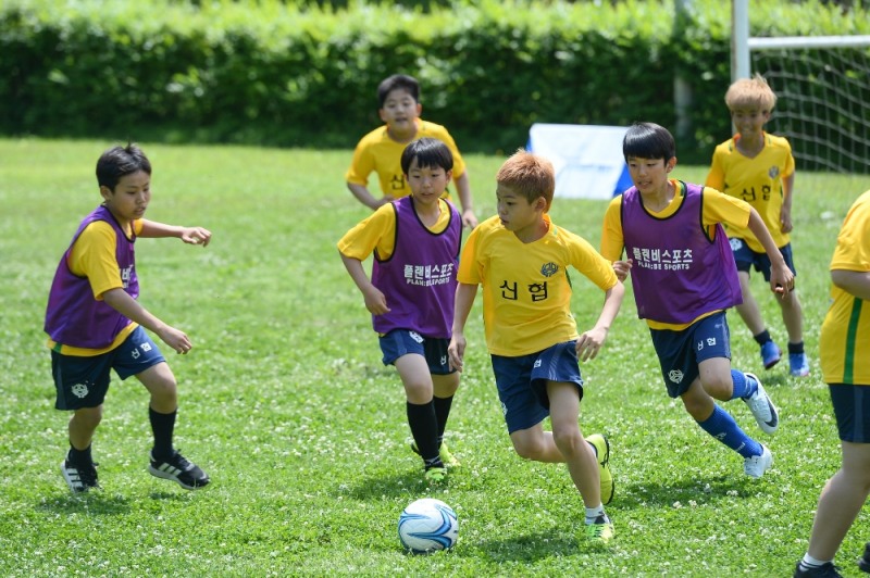 신협, 2018년도 어린이 축구교실 발대식 개최