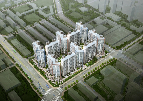 '달서 센트럴 더샵' 조감도. / 사진=포스코건설.