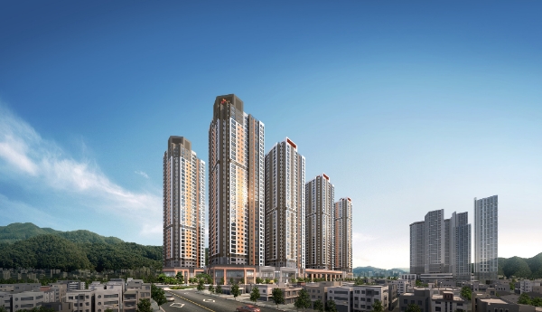 동래 3차 SK VIEW 투시도. / 사진=SK건설.