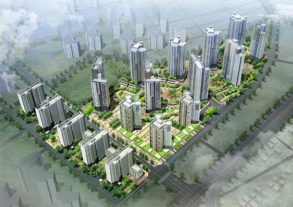 래미안 목동 아델리체 조감도. / 사진=삼성물산.