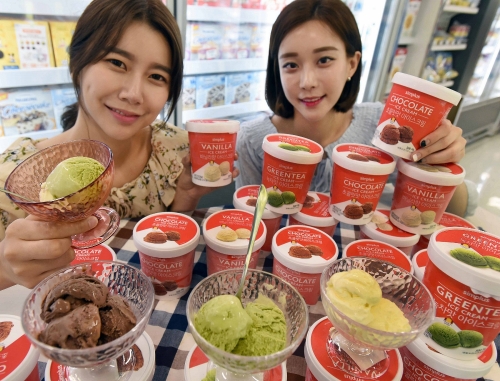 홈플러스 자체 브랜드(PB) 아이스크림 3종. 홈플러스 제공