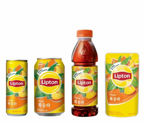 립톤 아이스티 리뉴얼 4종. 롯데칠성음료 제공