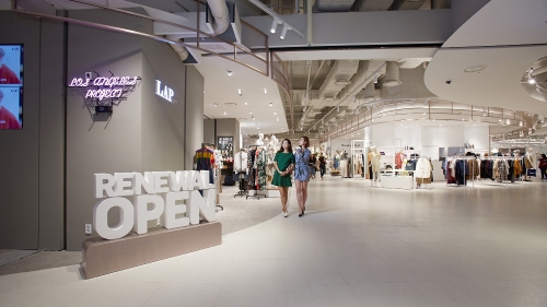 용산 아이파크몰 패션파크. HDC아이파크몰 제공