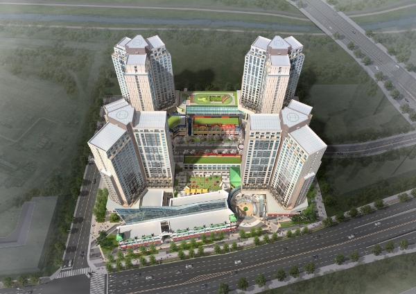 힐스테이트 삼송역 스칸센 조감도. / 사진=현대건설.