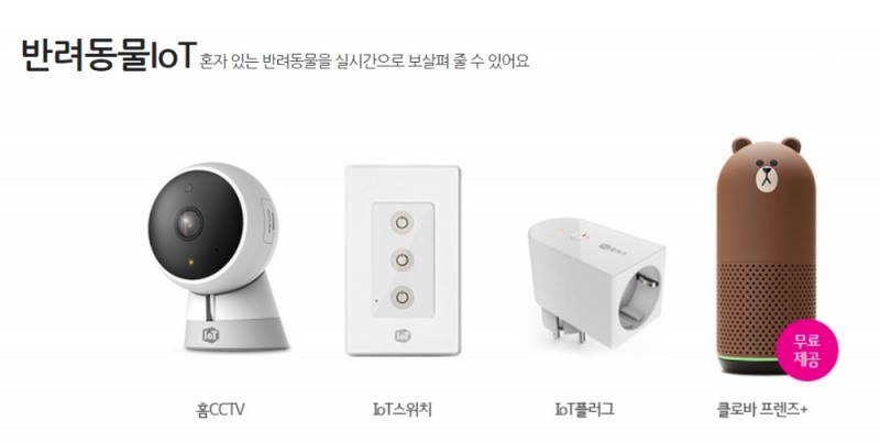 △‘반려동물 IoT’ 구성품