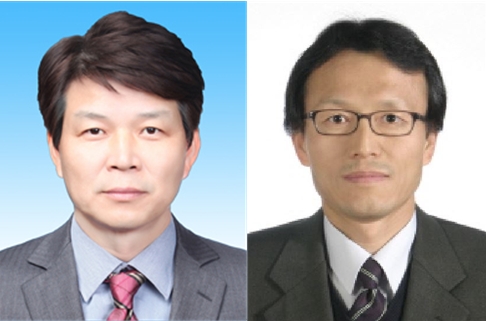 사진 왼쪽부터 신임 백남수 리스크관리본부장, 김태수 경제협력본부장 / 사진= 수출입은행