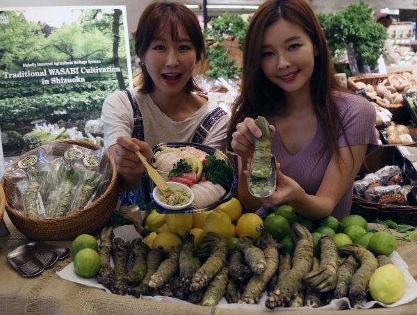 신세계백화점은 20일 갈아먹는 와사비인 '시즈오카 와사비'를 출시했다. /사진=신세계백화점.