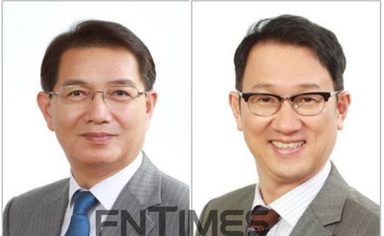 현대기아차 중국상품담당 권문식(왼쪽) 부회장과 서정식(오른쪽) ICT본부장. 사진=현대자동차그룹.