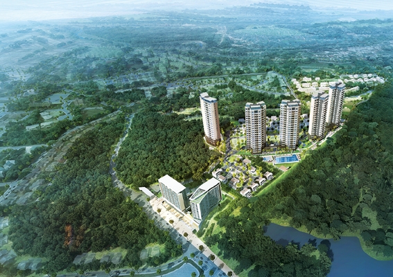 ▲ 필리핀 더샵 클락힐즈. 사진 = 포스코건설