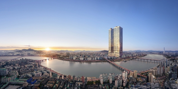 더 라움 조감도. /자신=(주)트라움하우스.