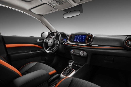 SUV 'KX1' 내부. 사진=기아자동차.