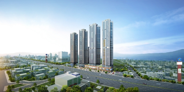 이진 젠시티 개금 투시도. /사진=이진종합건설.