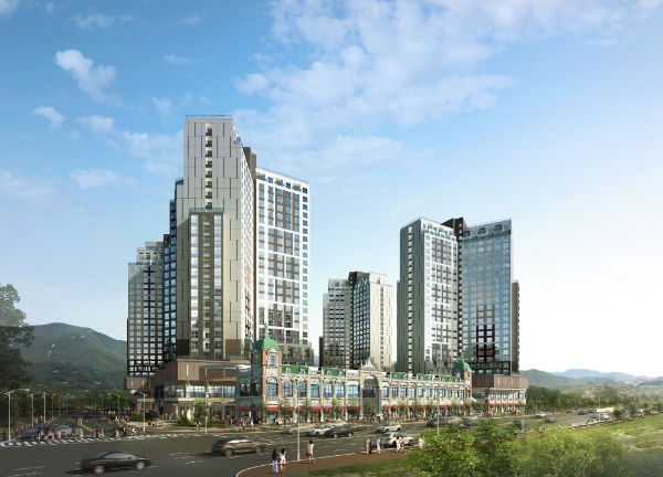 힐스테이트 삼송역 스칸센 투시도. /사진=현대건설.