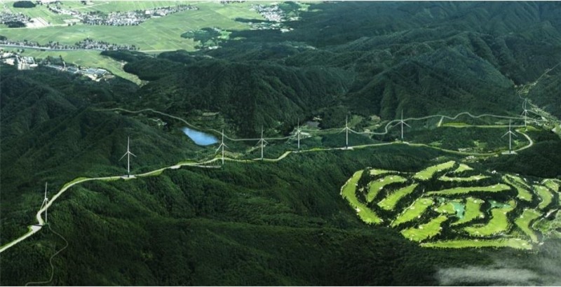 경주풍력발전 조감도. 사진=SK증권