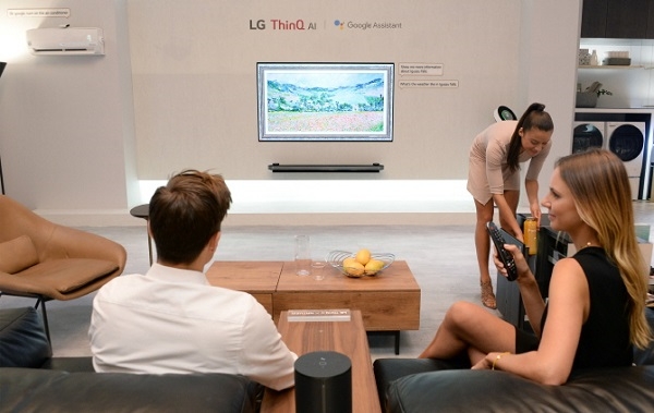 LG전자의 IFA2018 부스.