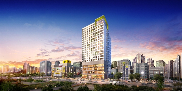 '고덕역 대명벨리온' 투시도. /사진=대명건설.