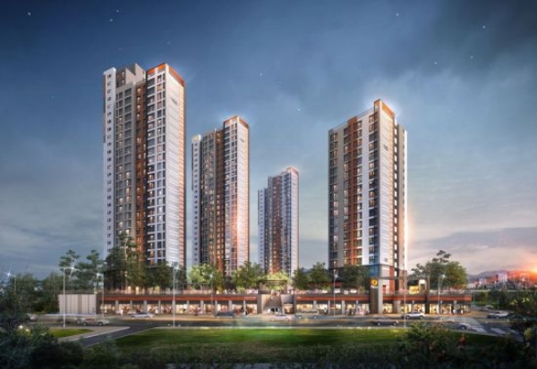 남양주 다산 해모로 투시도. /사진=한진중공업.