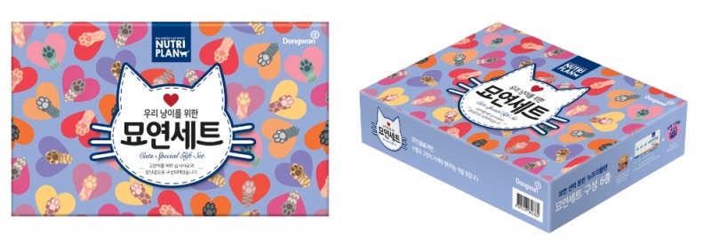 동원F&B, 펫팸족 위한 애묘 선물세트 선봬