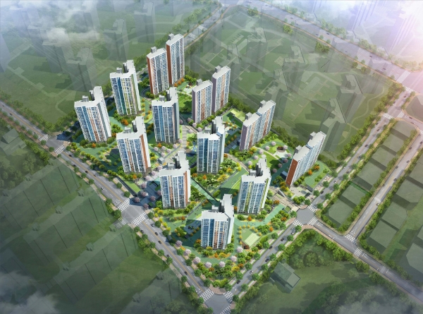 검단 호반베르디움 조감도. /사진=호반산업.