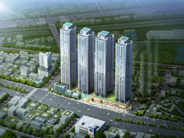 이젠 젠시티 개금 조감도. /사진=이진종합건설.