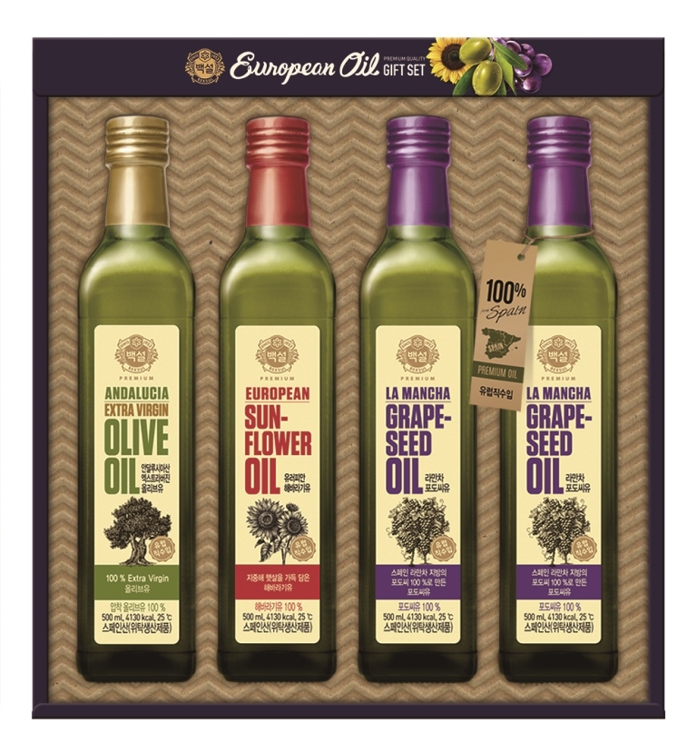 프리미엄 식용유 선물세트 인기...CJ제일제당, 물량 전년比 1만개 늘려