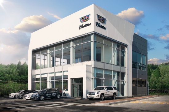 캐딜락 천안전시장 전경. 사진=캐딜락.