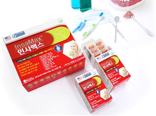 약해지는 치아 위한 칼슘포함 11가지 성분을 함유한 유유제약 ‘인사맥스’