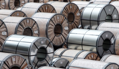 현대제철 냉연강판 제품.