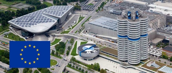 BMW 독일 본사 전경.